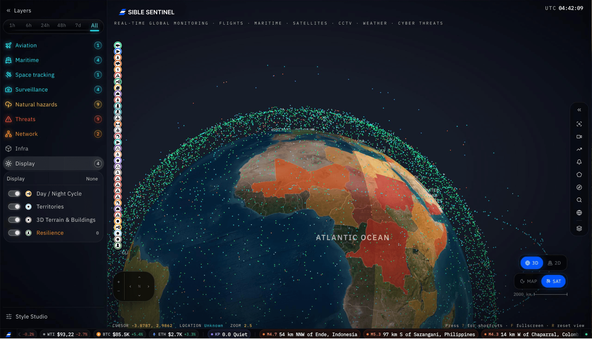 Sible Sentinel product interface screenshot